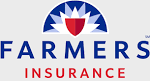A logo of farmers insurance.