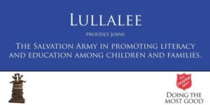 A blue banner with the words lulalee proudly joins.